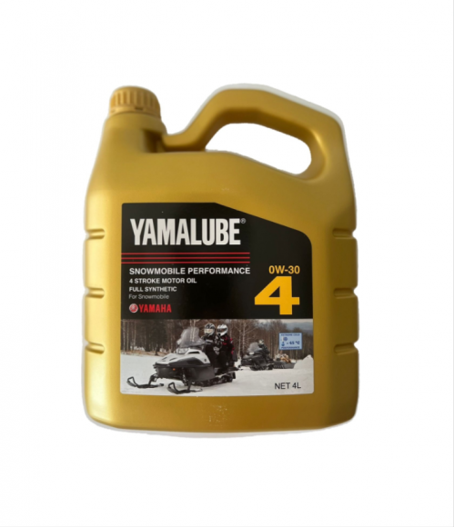 Масло Yamalube 0W30 SYNTHETIC OIL (4 л) для снегоходов