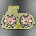 Лепестковые клапана Yamaha 25-30 (В сборе) (YUELANG)(круглое окно) 61N-13610-00-K