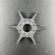 Крыльчатка помпы охлаждения Yamaha 9.9-15, F9.9-15 (KACAWA) 63V-44352-00-TW
