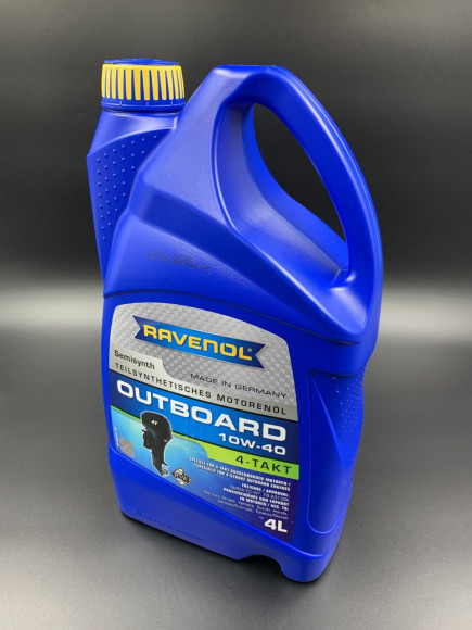 Масло Ravenol 4Т Outboard 10W40 4L