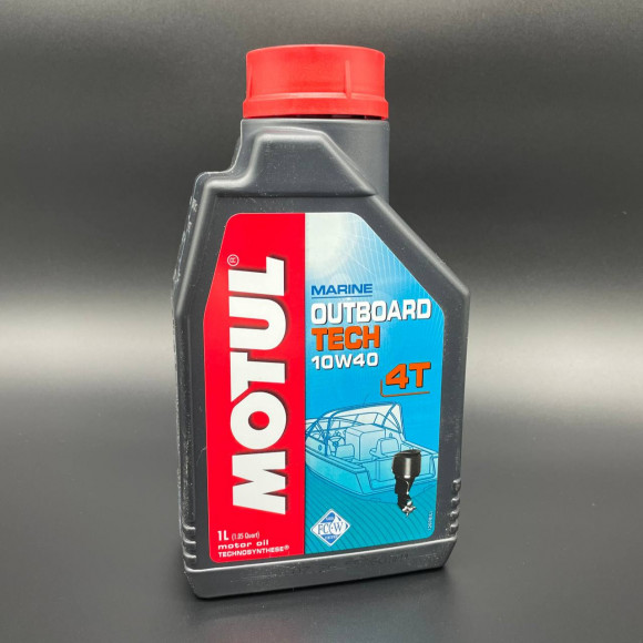 Масло Motul Outboard TECH (10w-40) (4х тактное) (1л)