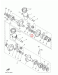 Шайба шатуна на снегоход YAMAHA VK 540 90209-24073