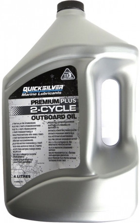 Масло Quicksilver Premium Plus TC-W3 (2х тактное) (4л)